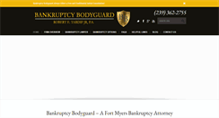 Desktop Screenshot of bankruptcybodyguard.net